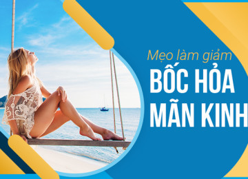 Tips nhỏ giúp giảm bốc hỏa tuổi mãn kinh