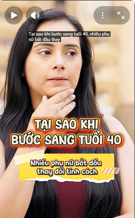 Tại sao bước sang tuổi 40, nhiều phụ nữ bắt đầu thay đổi tính cách, dễ cáu gắt, mất ngủ và mệt mỏi? 1