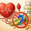 Lầm tưởng: Người bị bệnh tim mạch, huyết áp cao hoặc huyết áp thấp không nên dùng isoflavone đậu nành