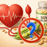 Lầm tưởng: Người bị bệnh tim mạch, huyết áp cao hoặc huyết áp thấp không nên dùng isoflavone đậu nành