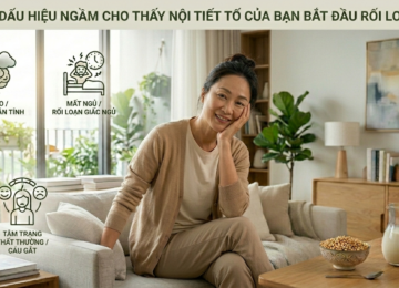 3 DẤU HIỆU “NGẦM” CHO THẤY NỘI TIẾT TỐ CỦA BẠN ĐANG BẮT ĐẦU RỐI LOẠN
