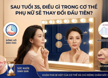SAU TUỔI 35, ĐIỀU GÌ TRONG CƠ THỂ PHỤ NỮ SẼ THAY ĐỔI ĐẦU TIÊN?